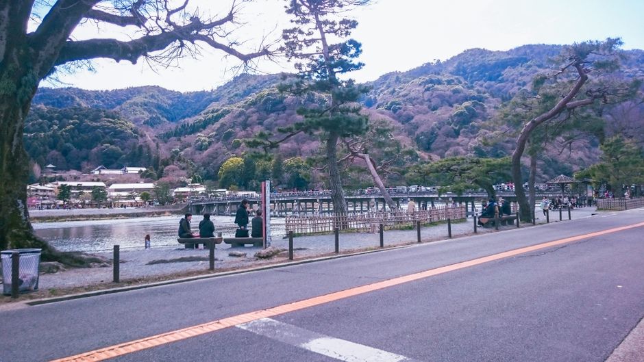 箱根の散歩風景