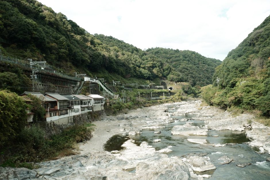 箱根の散歩風景