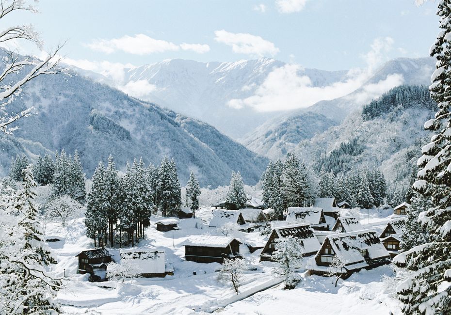 箱根の散歩風景