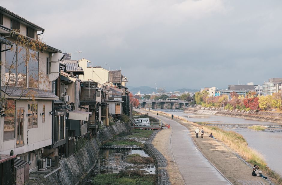 箱根の散歩風景