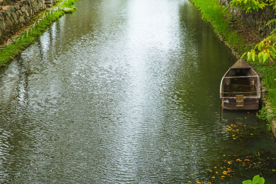 箱根の散歩風景