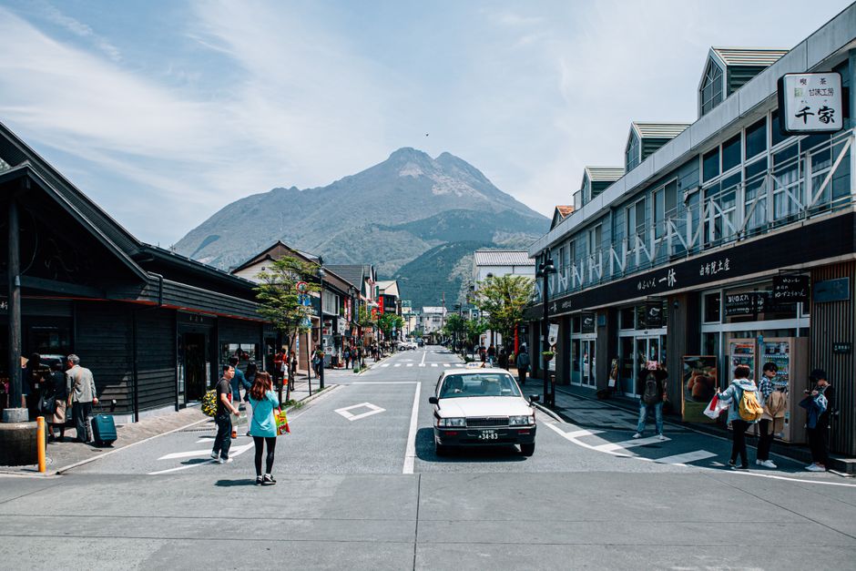 箱根の散歩風景